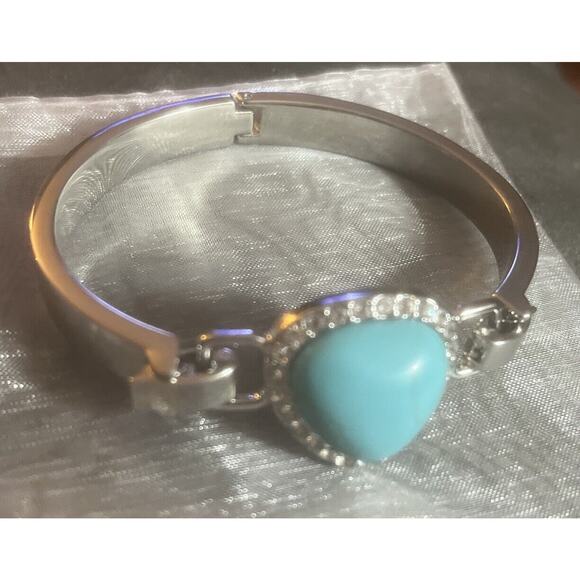 Lia Sophia Jewelry - Lia Sophia Silver Tone And Turquoise Bracelet B727